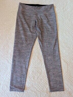 Tuff Athletics Pink Purple Gray Leggings Yoga Pants Size M